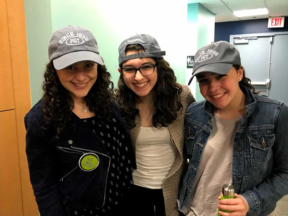 Sportin' caps in Locker Village